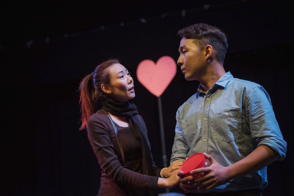 The Swing - Foo Yong Soon and Lee Jia Shyun (Jess) in "The Swing" directed by Alvie Cheng, photo credit to Sherwynd Rylan Kessler